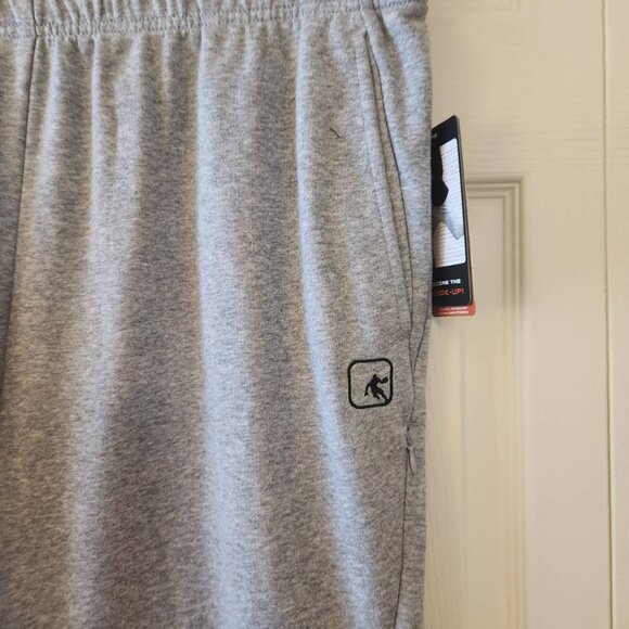 AND1 Men's Bank Shot Jogger Sweats Grey Heather 2XL - Picture 5 of 9